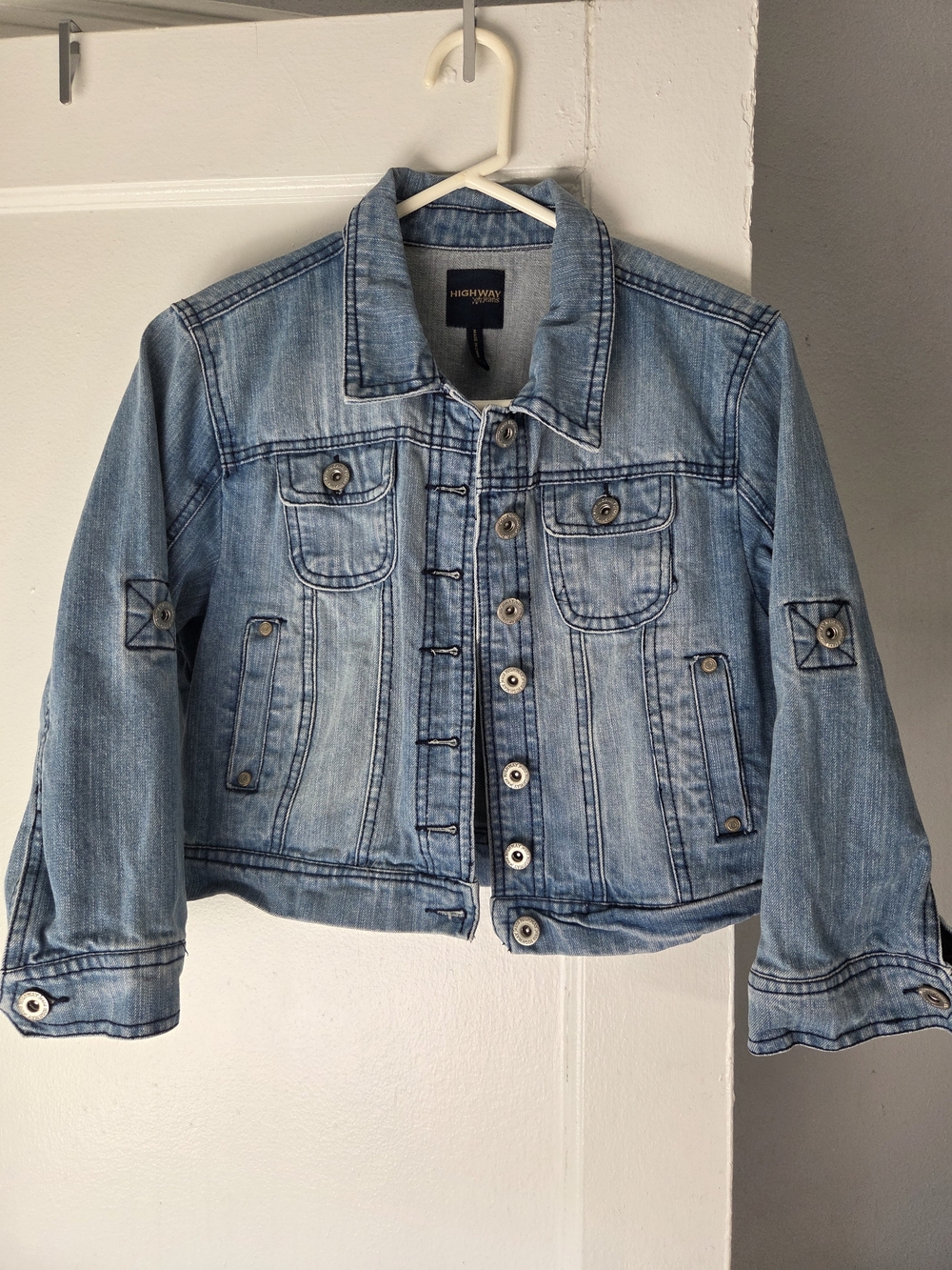 Highway Jeans Women's Cropped Denim Jacket